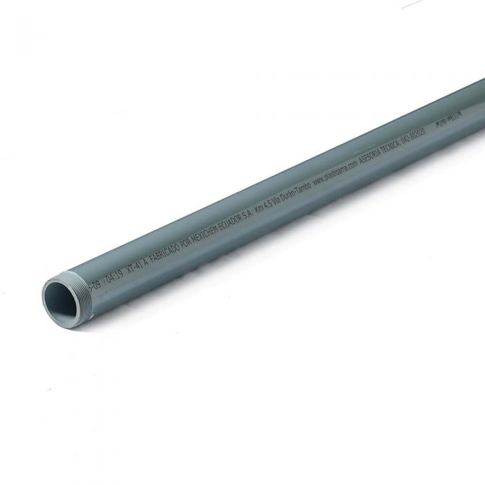 TUBO P ROSCABLE 2 x 6 mts (200psi) AGUA FRIA